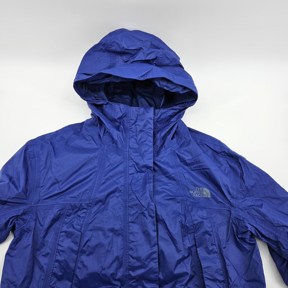 The North Face Precita Rain Jacket Womens XS Blue DryVent Waterproof NF0A3EQX